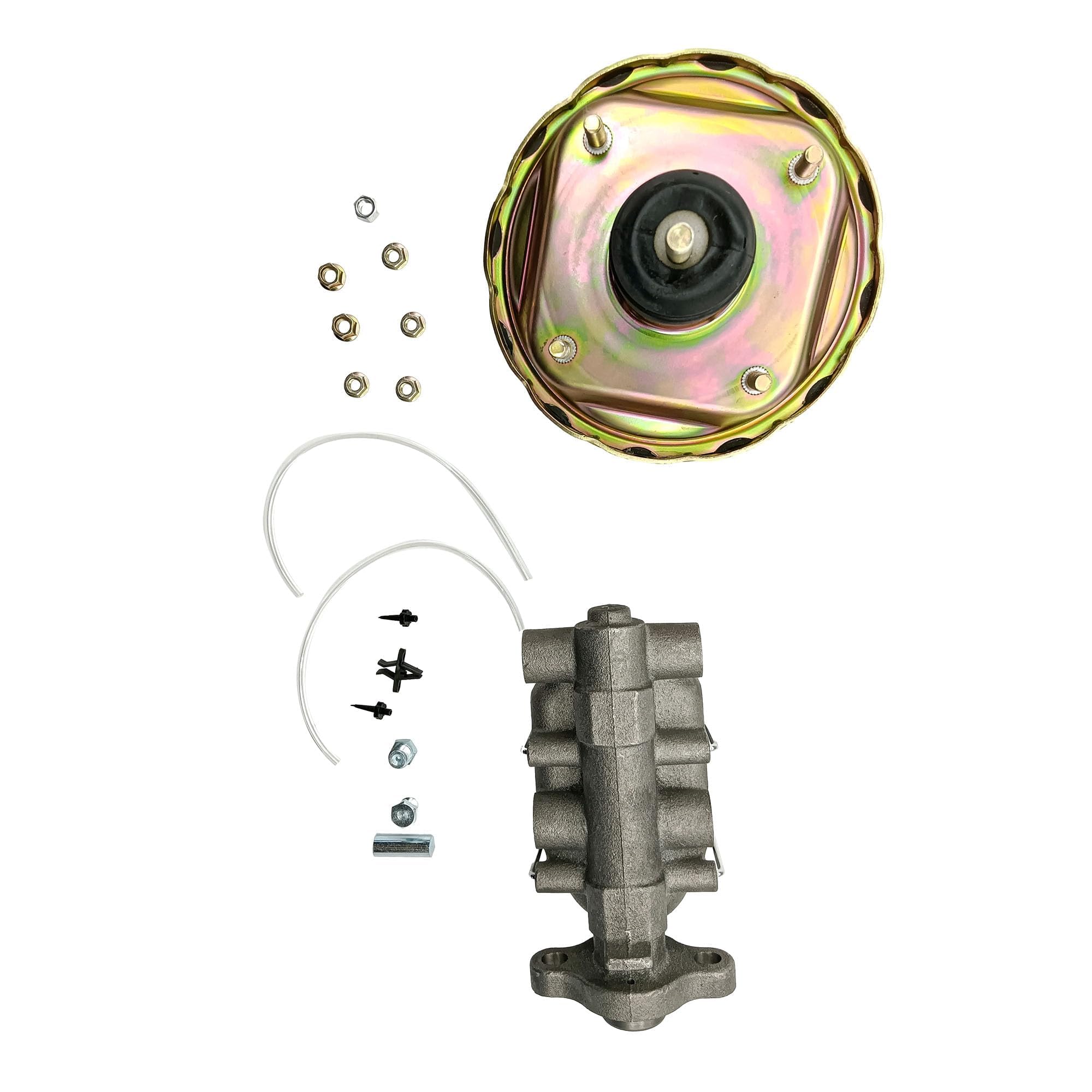 Amazon.com: AngyMeck 7 Inch Zinc Dual Power Brake Booster With 1